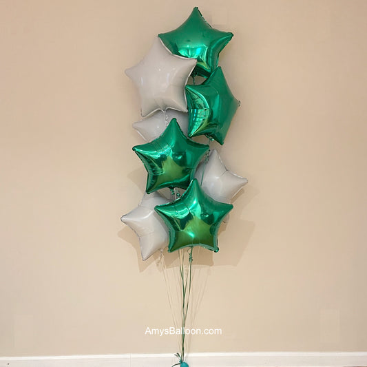 Custom All Foil Balloons Floor Bouquet