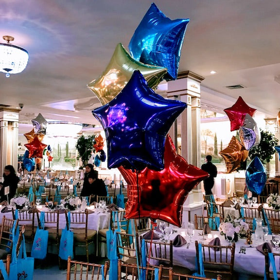 Custom Foil Balloons Centerpiece