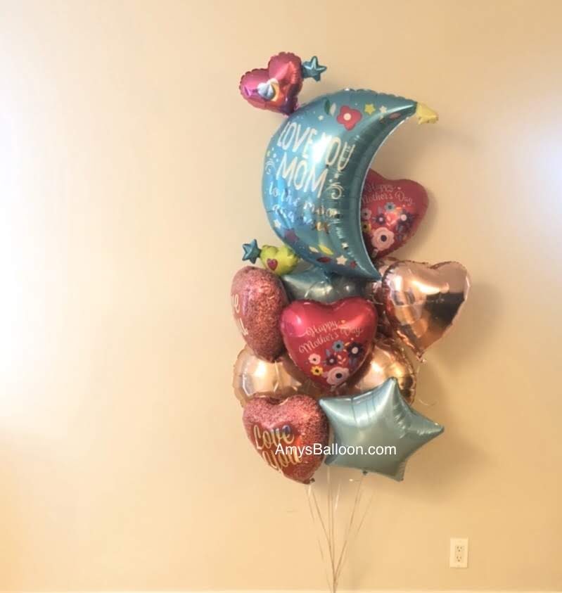 Happy Mother's Day Balloons Bouquet